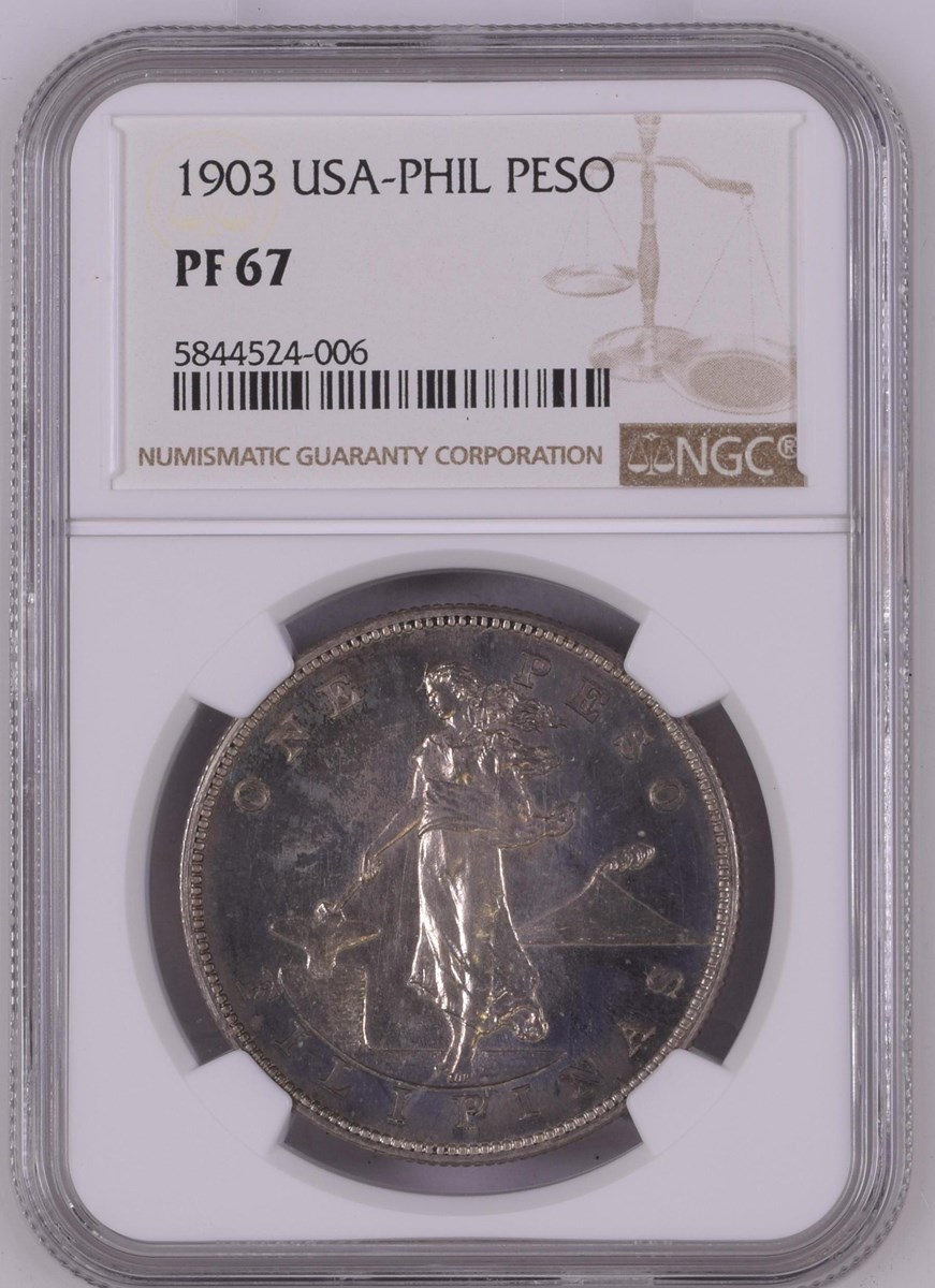1903 USA-PHIL PESO PF | Coin Explorer | NGC 1903 USA-PHIL PESO PF | Coin Explorer | NGC