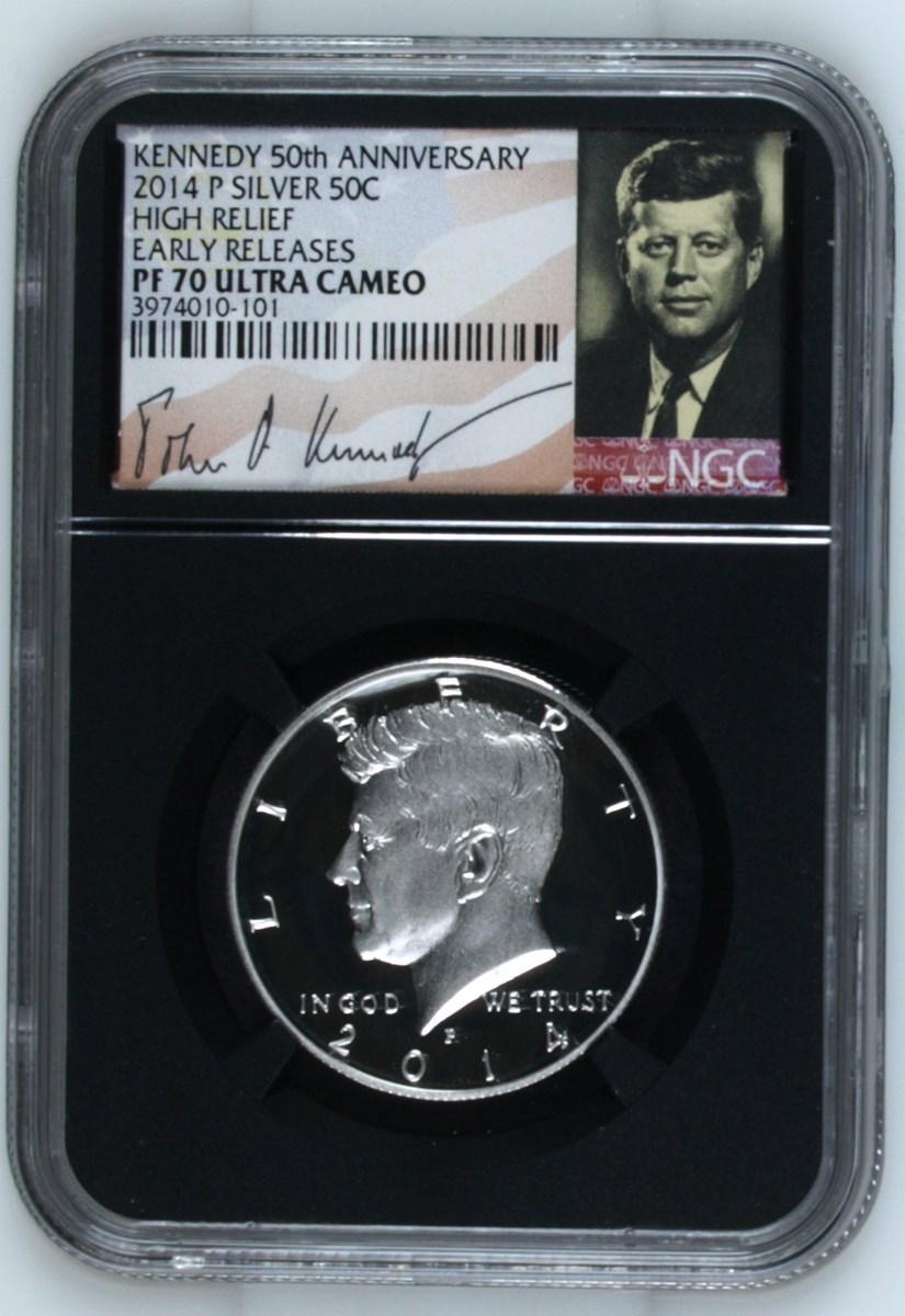 2014 P SILVER HIGH RELIEF 50C PF | Coin Explorer | NGC