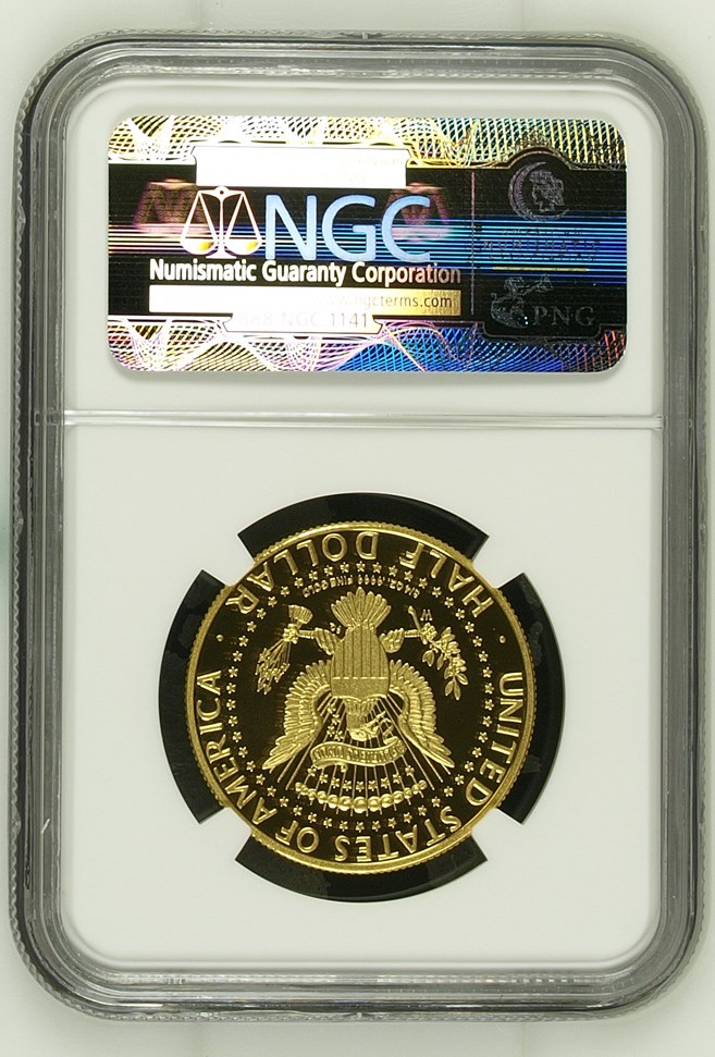 1964-2014 W GOLD HIGH RELIEF 50C PF | Coin Explorer | NGC