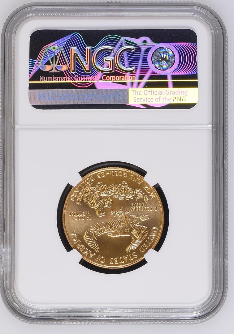 1998 EAGLE G$25 MS | Coin Explorer | NGC