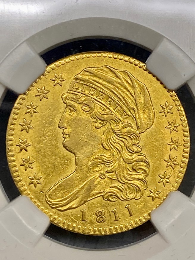 1811 TALL 5 BD-1 $5 MS | Coin Explorer | NGC