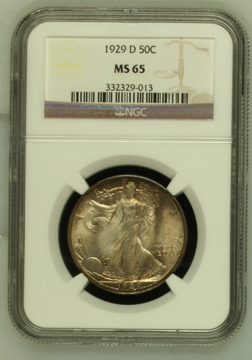 1929 D 50C MS | Coin Explorer | NGC