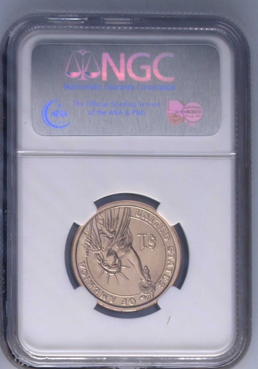 2008 D ANDREW JACKSON $1 MS | Coin Explorer | NGC