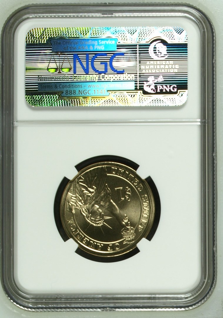 2008 P ANDREW JACKSON $1 MS | Coin Explorer | NGC