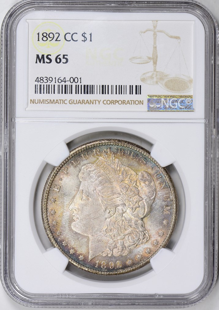 1892 CC $1 MS | Coin Explorer | NGC
