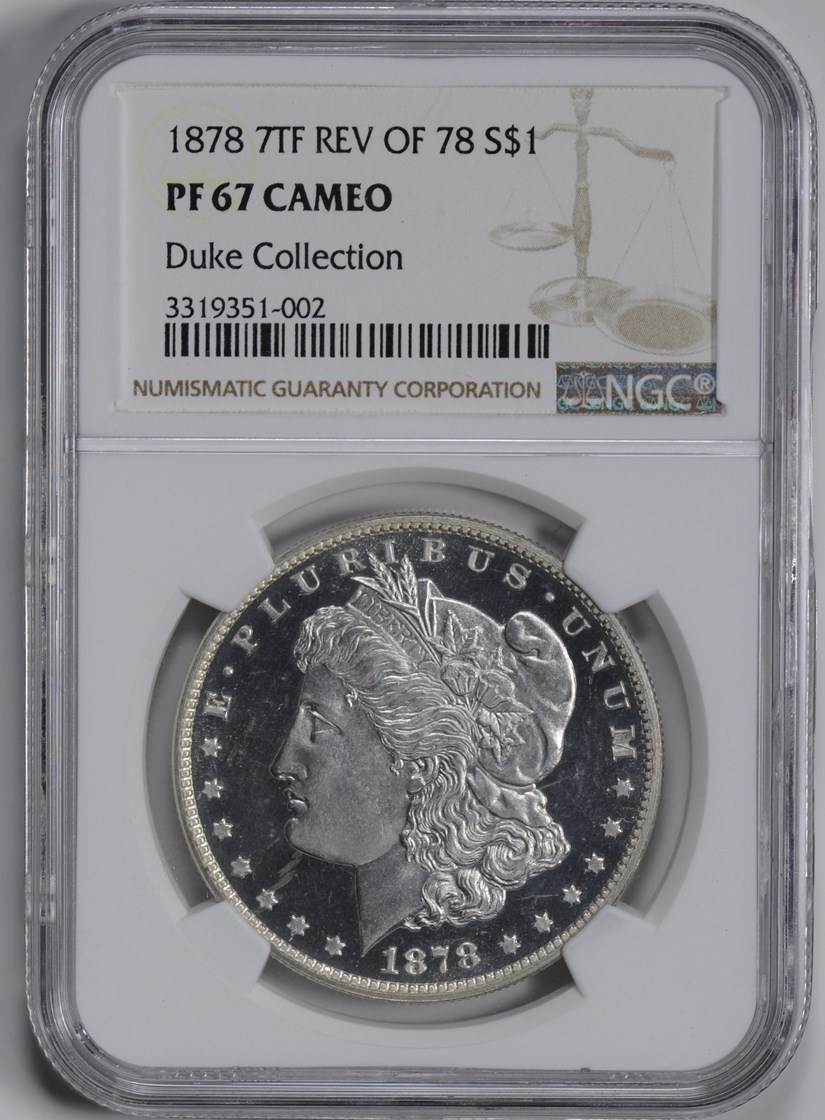 1878 7TF REV OF 78 $1 PF | Coin Explorer | NGC