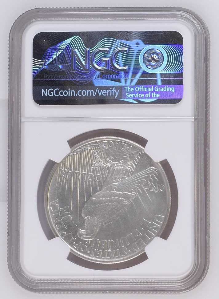 1921 PEACE HIGH RELIEF $1 PF | Coin Explorer | NGC
