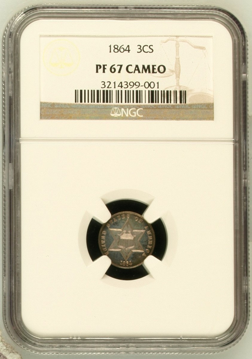 1864 3CS PF | Coin Explorer | NGC