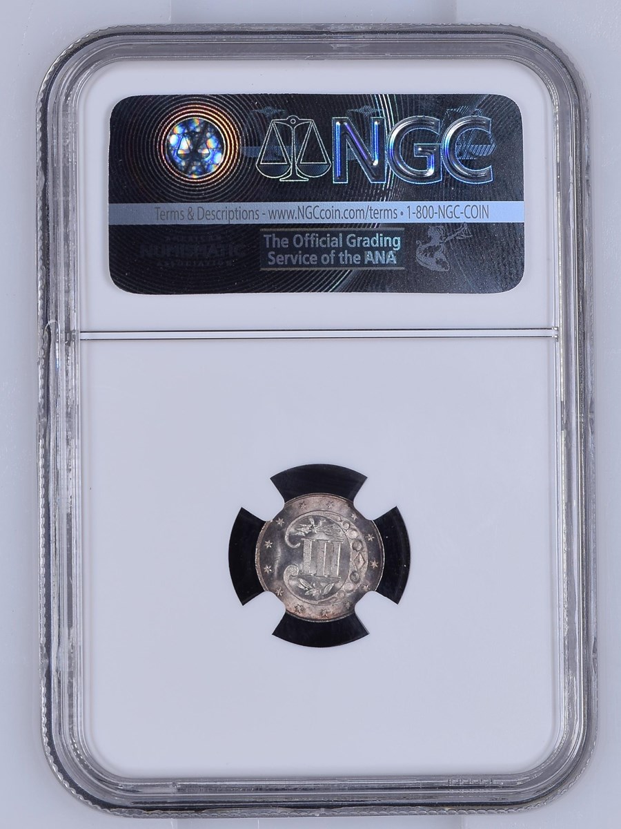 1864 3CS MS | Coin Explorer | NGC