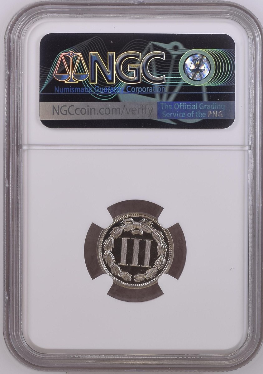1868 3CN PF | Coin Explorer | NGC