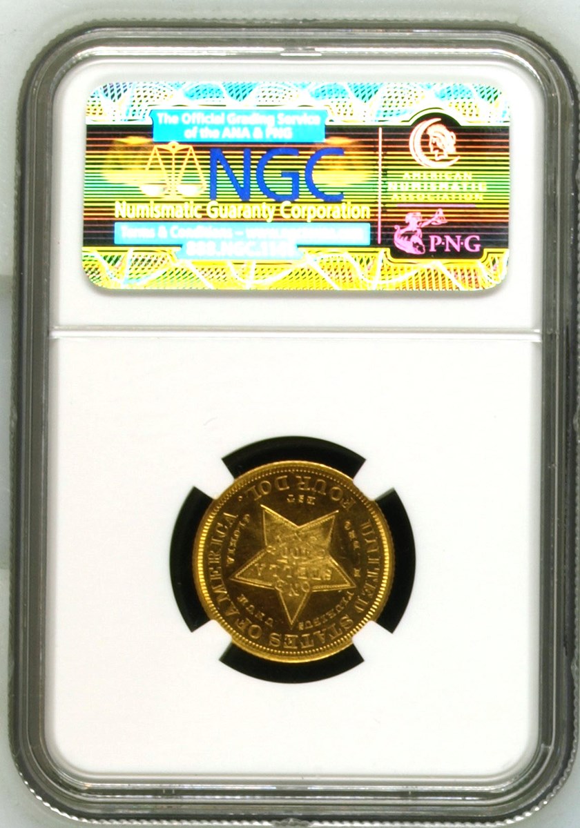 1879 FLOWING HAIR $4 PF | Coin Explorer | NGC