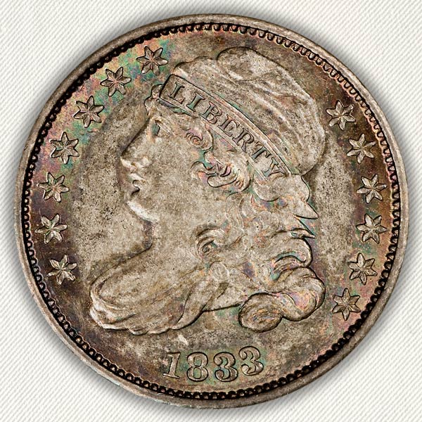 1833 10C MS | Coin Explorer | NGC