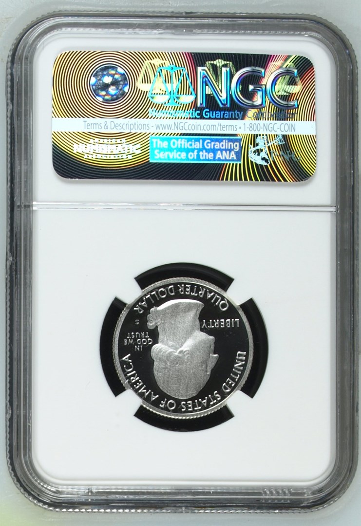 2015 S SILVER BOMBAY HOOK 25C PF | Coin Explorer | NGC