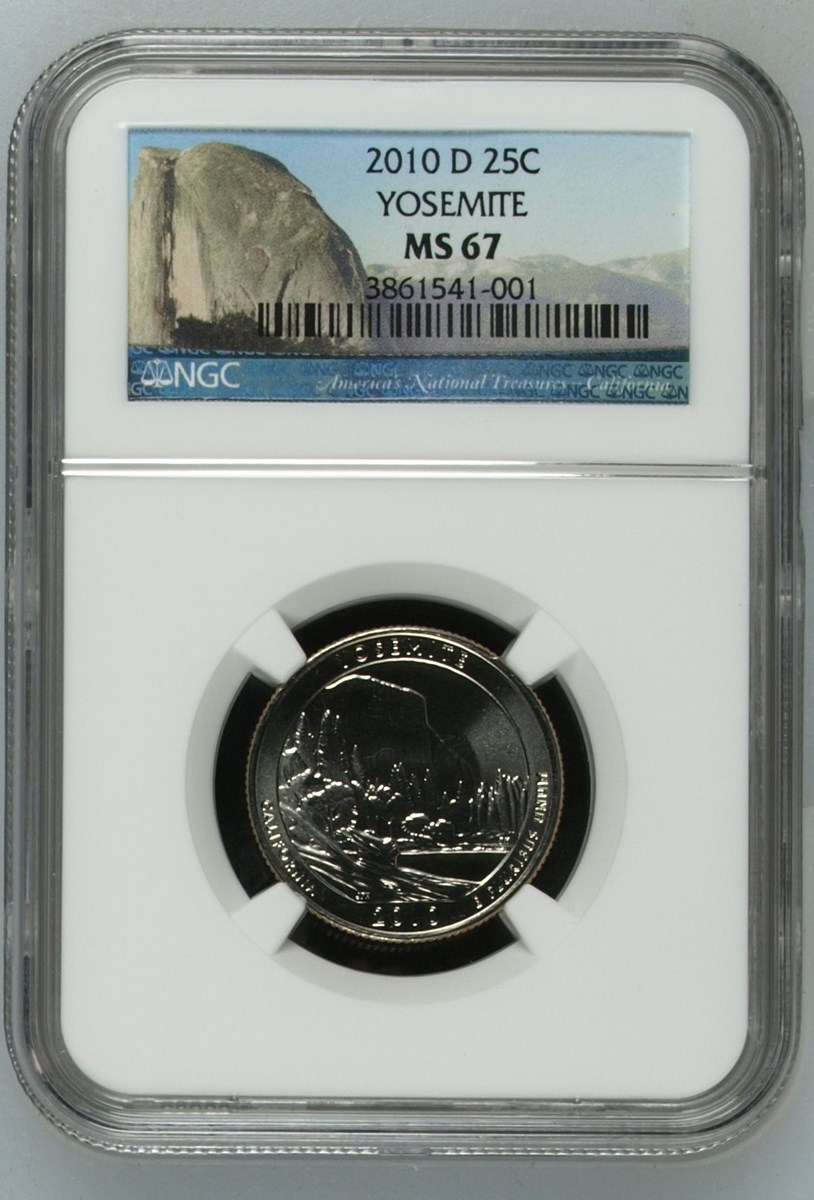 2010 D YOSEMITE 25C MS | Coin Explorer | NGC