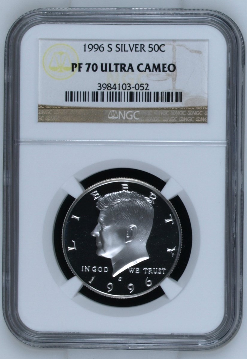 1996 S SILVER 50C PF | Coin Explorer | NGC