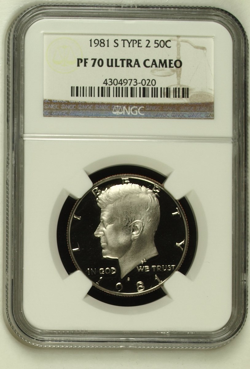 1981 S TYPE 2 50C PF | Coin Explorer | NGC