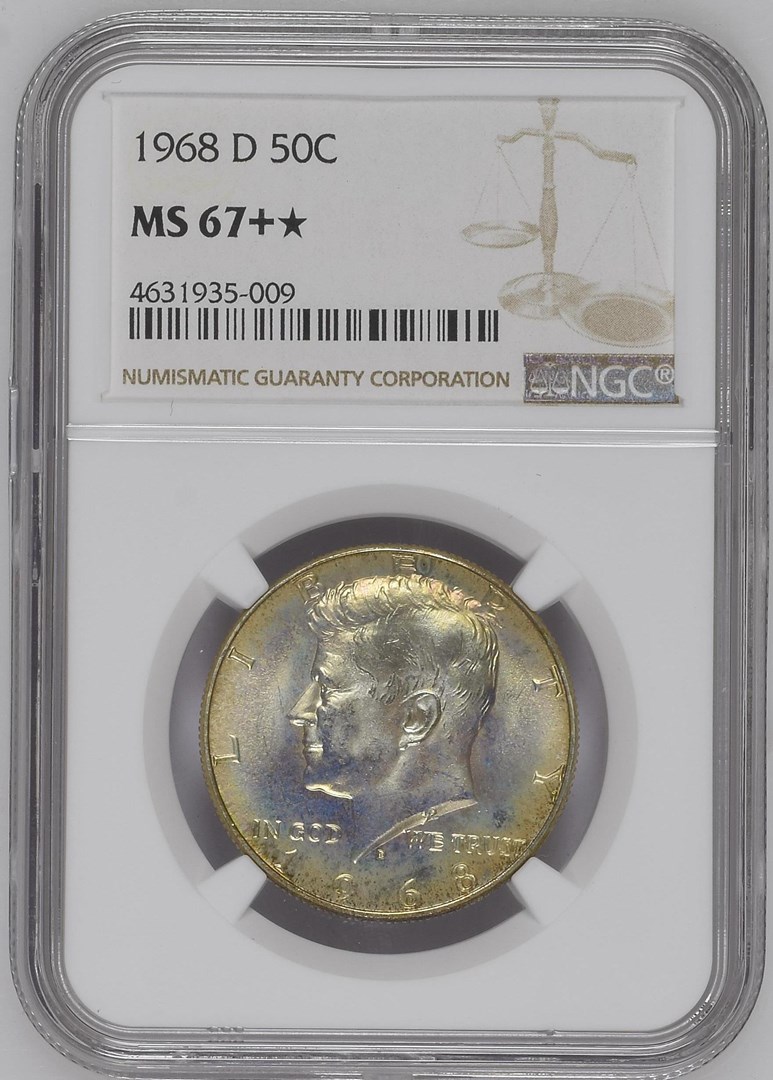 1968 D 50C MS | Coin Explorer | NGC