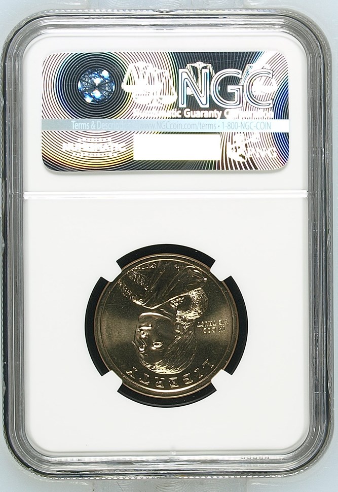 2016 P SACAGAWEA WARTIME CODE TALKERS $1 MS | Coin Explorer | NGC