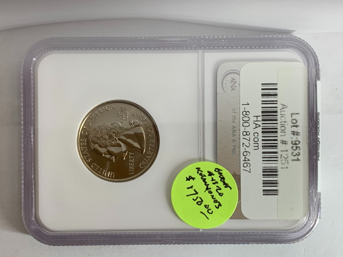 1999 P CONNECTICUT 25C MS | Coin Explorer | NGC