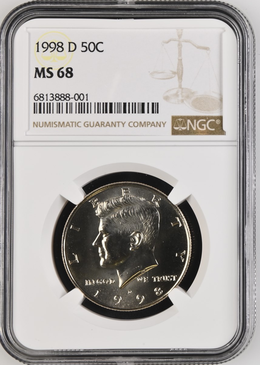 1998 D 50C MS | Coin Explorer | NGC