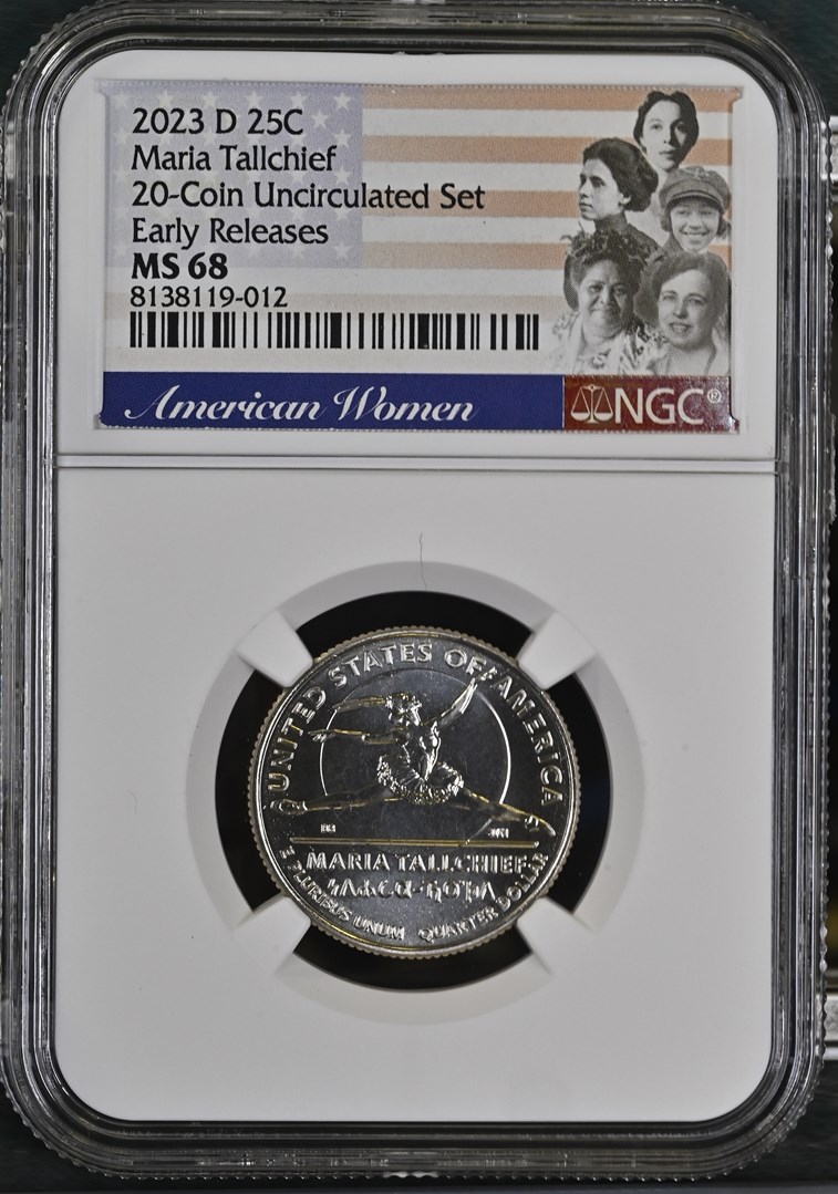 2023 D Maria Tallchief 25C MS | Coin Explorer | NGC