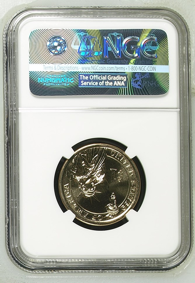 2016 D GERALD R. FORD $1 MS | Coin Explorer | NGC