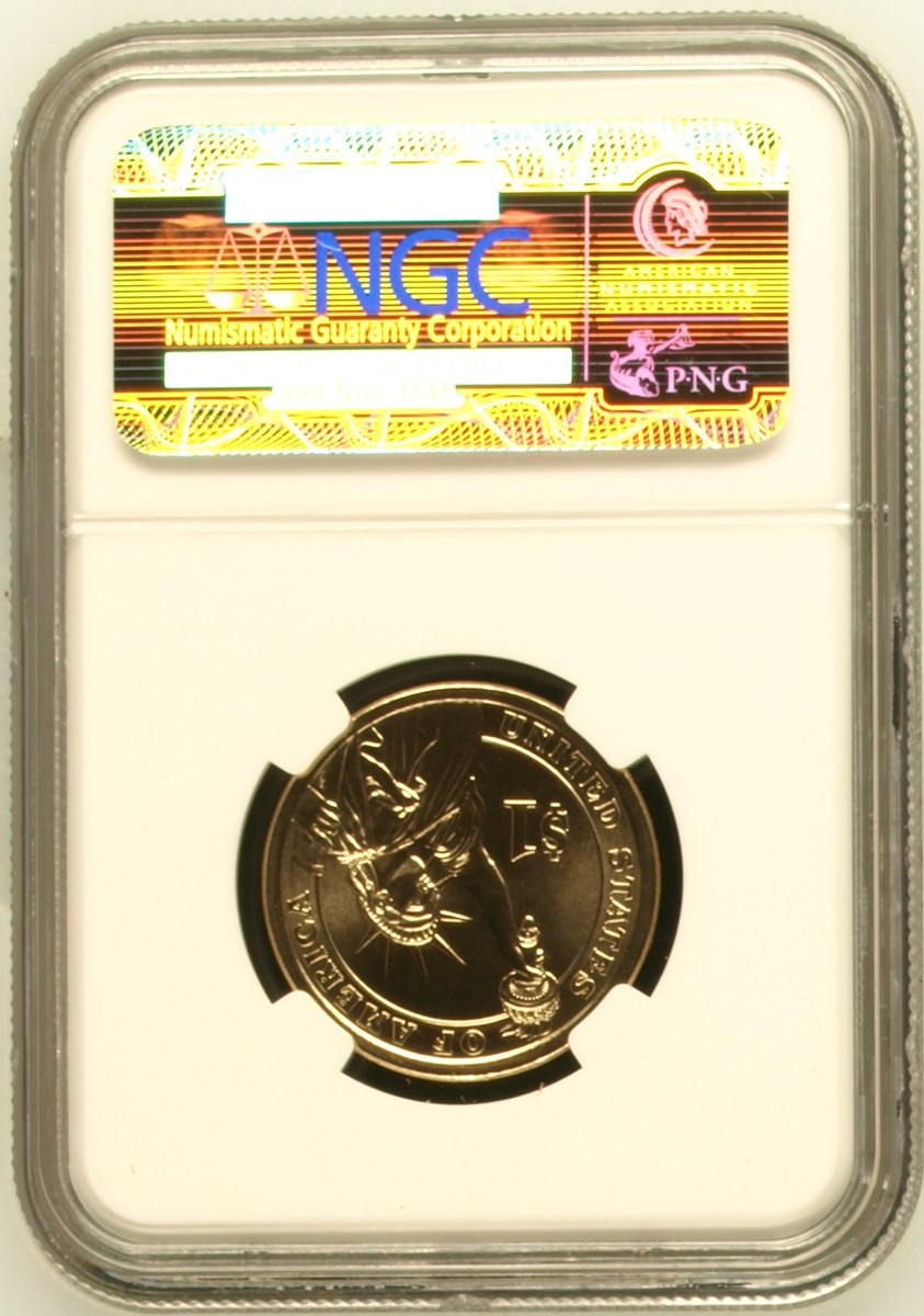 2011 D ULYSSES S. GRANT $1 MS | Coin Explorer | NGC