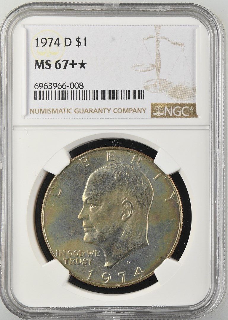 1974 D $1 MS | Coin Explorer | NGC
