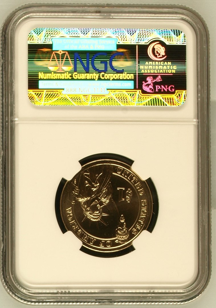 2009 D SMS WILLIAM H. HARRISON $1 MS | Coin Explorer | NGC