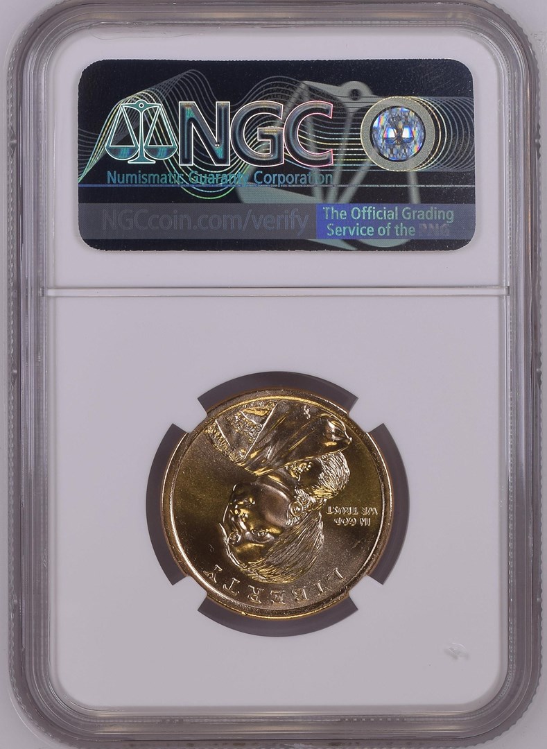 2016 D SACAGAWEA WARTIME CODE TALKERS $1 MS | Coin Explorer | NGC