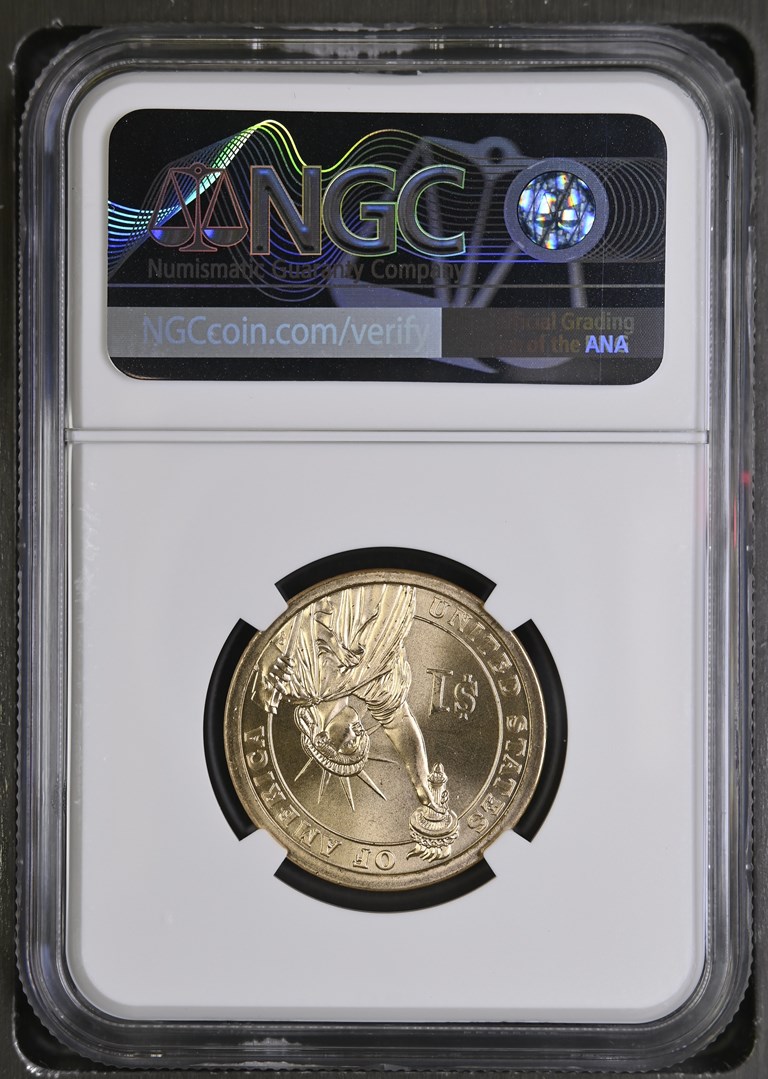 2007 P JAMES MADISON $1 MS | Coin Explorer | NGC