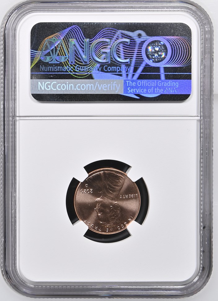 2025 D 1C MS | Coin Explorer | NGC