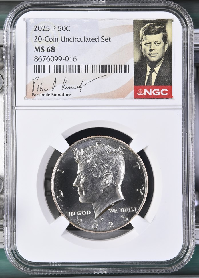 NGC MS67 DPL 2025年 英国 5PD クイーンズパンサー 2025 P 50C MS | Coin Explorer | NGC