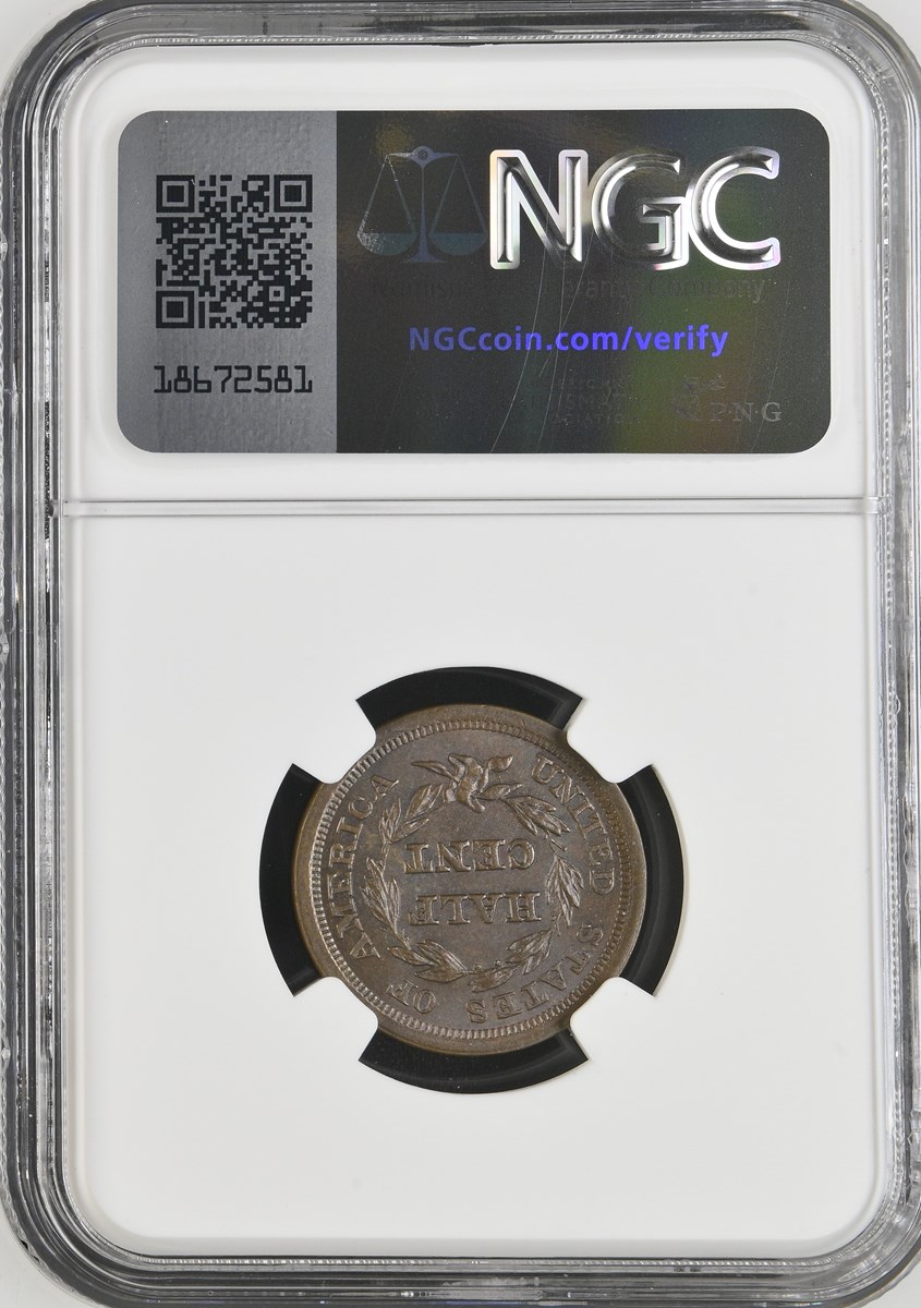 チロスケ✨️ページ 1857 C-1 1/2C MS | Coin Explorer | NGC