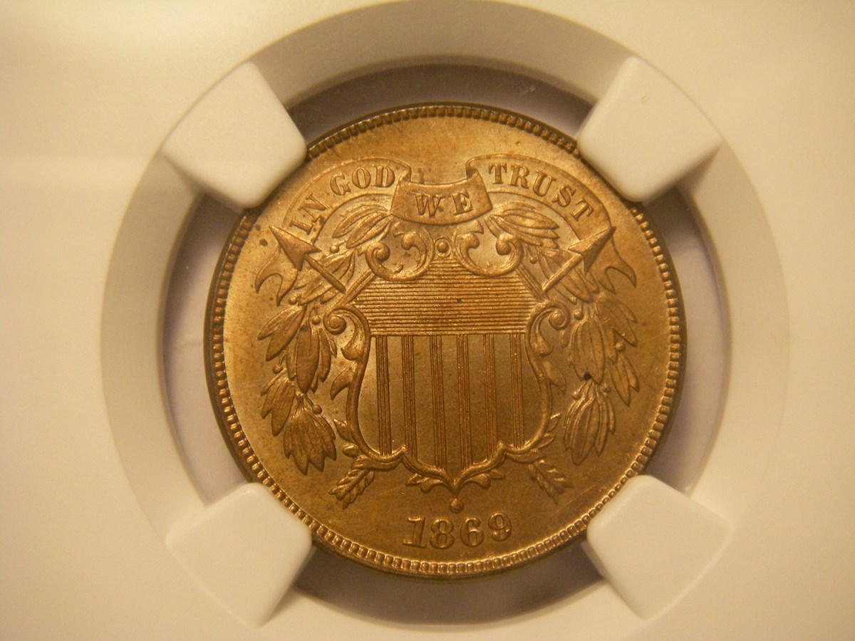 1869 2C MS | Coin Explorer | NGC
