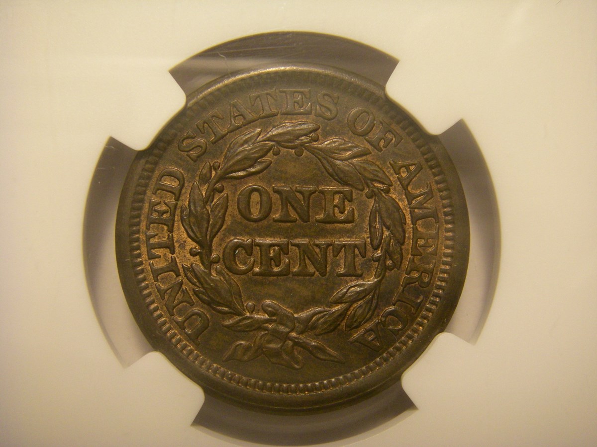 1844 1C MS | Coin Explorer | NGC