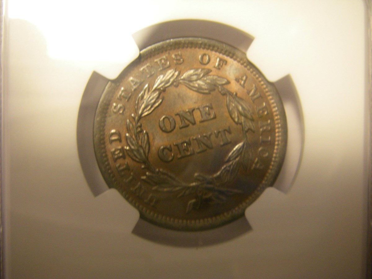 1843 1C MS | Coin Explorer | NGC