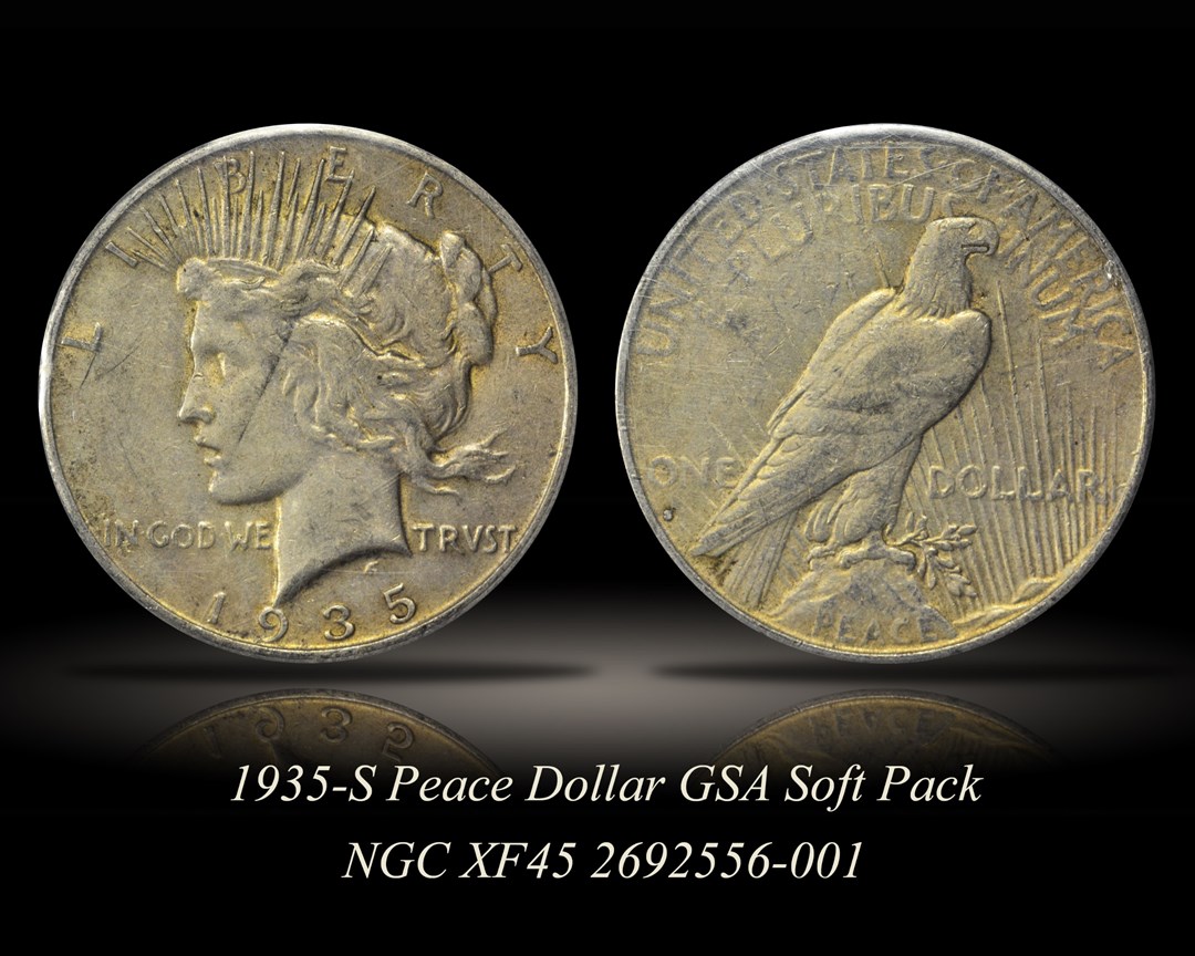 1935 S $1 MS | Coin Explorer | NGC