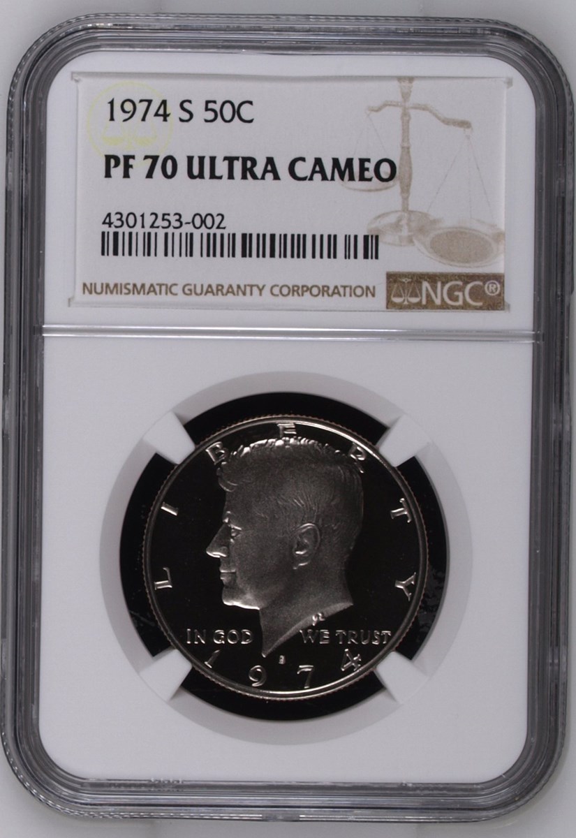 1974 S 50C PF | Coin Explorer | NGC