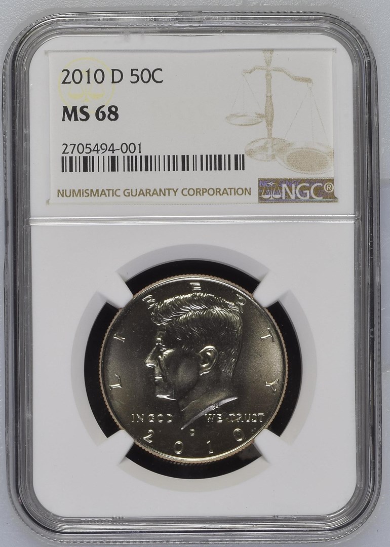 2010 D 50C MS | Coin Explorer | NGC