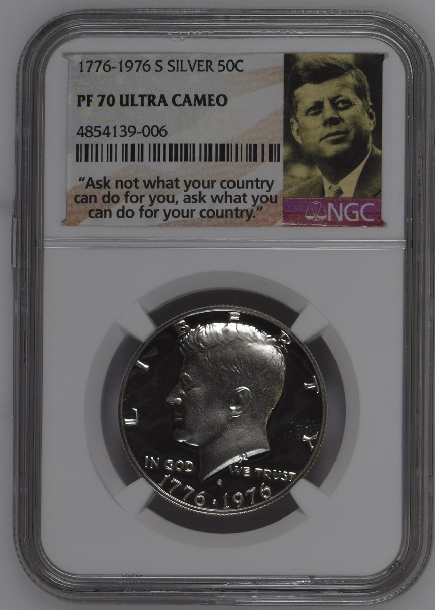 1776-1976 S SILVER 50C PF | Coin Explorer | NGC