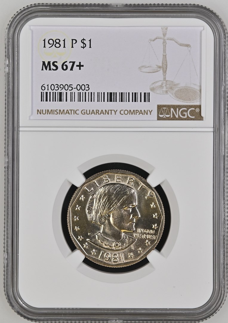 1981 P $1 MS | Coin Explorer | NGC