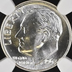1962 10C MS | Coin Explorer | NGC