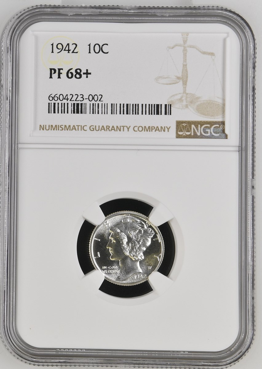 1942 10C PF | Coin Explorer | NGC