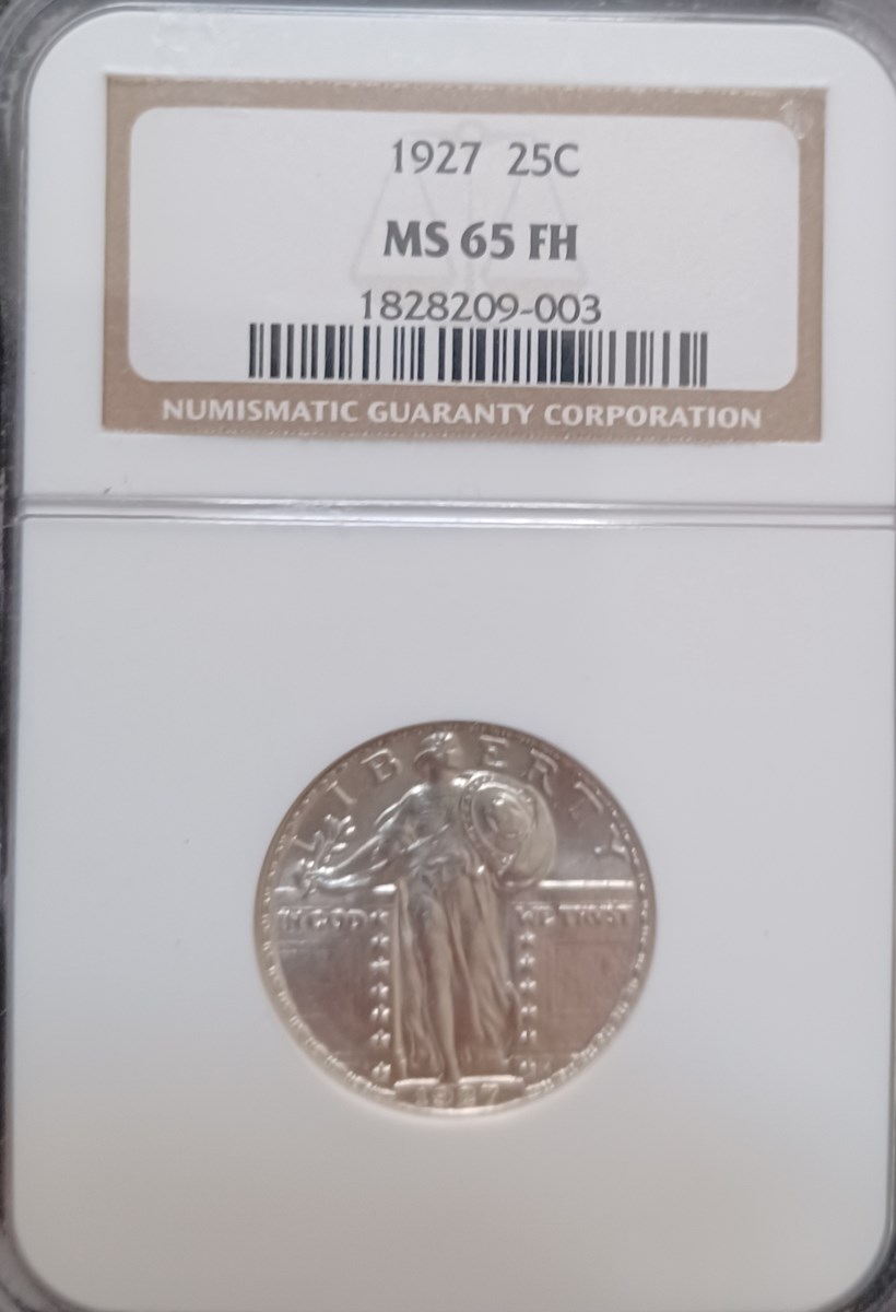 1927 25C MS | Coin Explorer | NGC