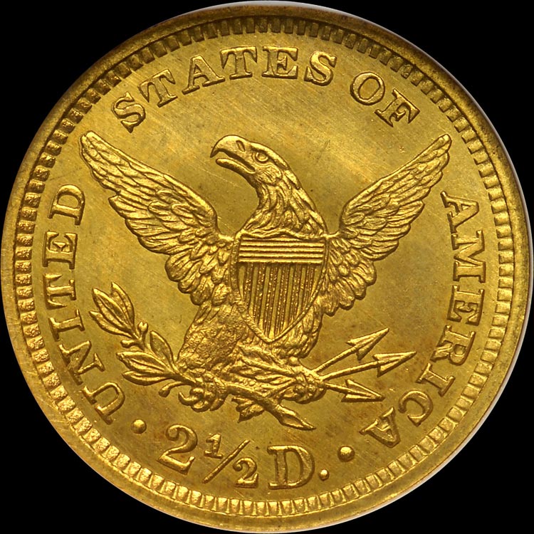 1864 QUARTER EAGLE Ex: REED Coin Details - NGC 25th Anniversary Display ...
