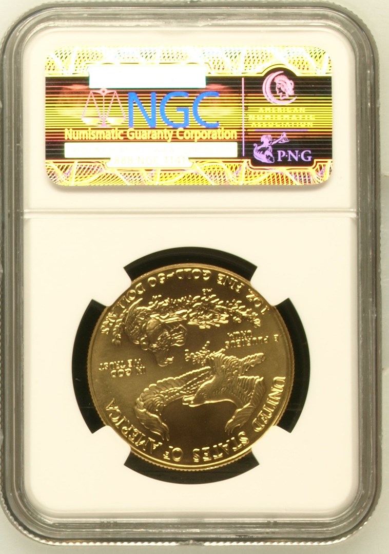 1990 EAGLE G$50 MS | Coin Explorer | NGC