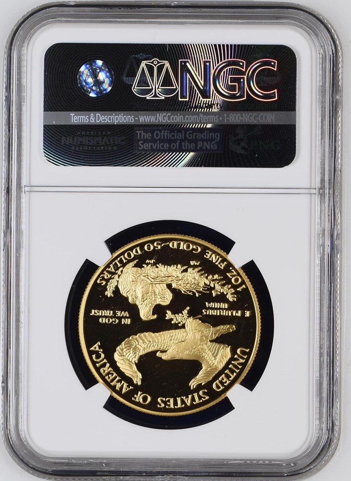 1996 W EAGLE G$50 PF | Coin Explorer | NGC