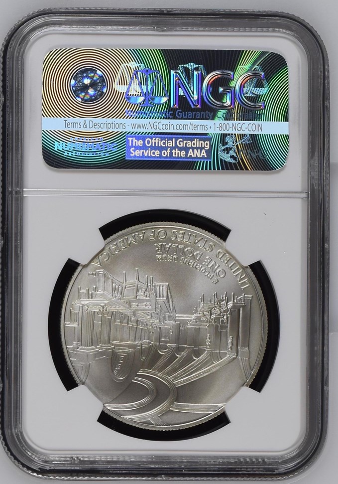 2005 P JOHN MARSHALL S$1 MS | Coin Explorer | NGC