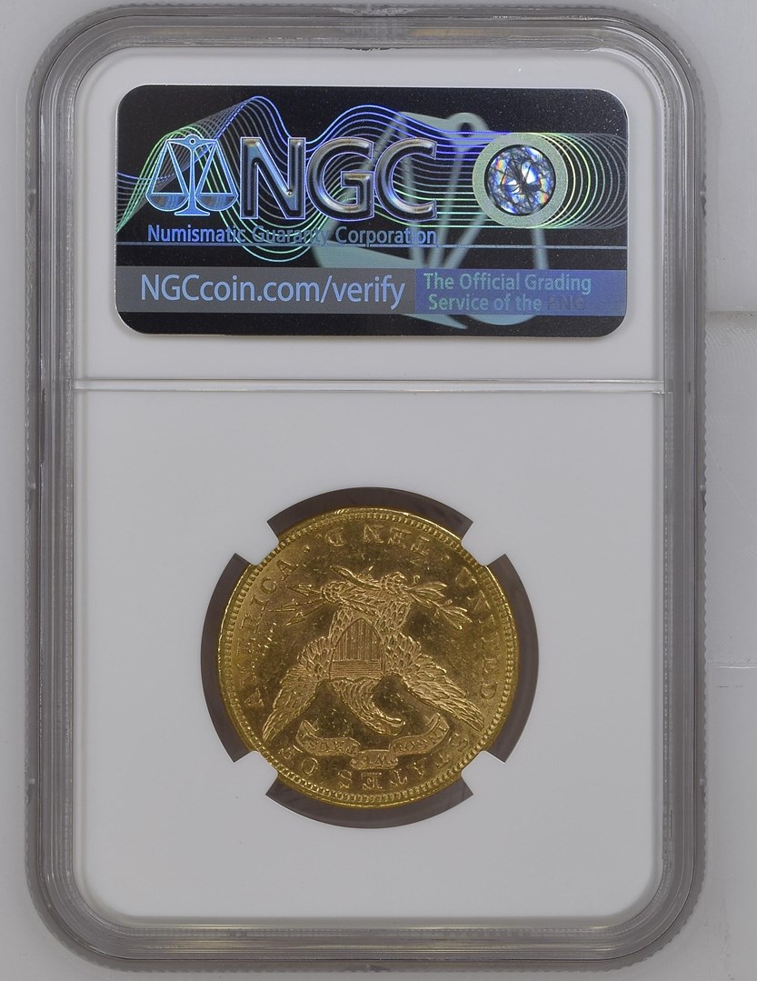 1882 $10 MS | Coin Explorer | NGC